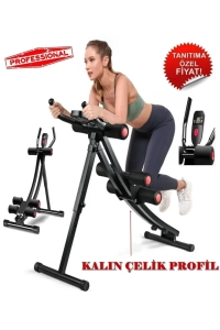 Lcd Ekranlı Egzersiz Aleti Mekik Fitness Aleti Kondisyon Alman Tasarım Kondisyon Karın Küreği